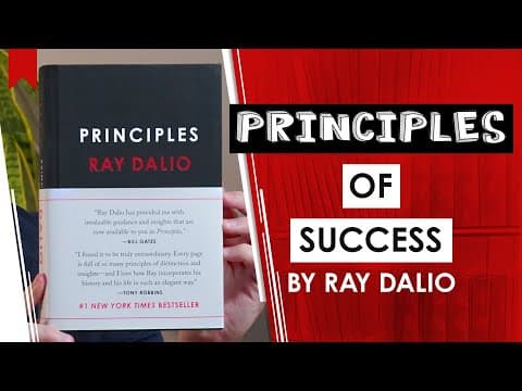 Ray Dalio’s Principles of Success (For Life and Work) thumbnail