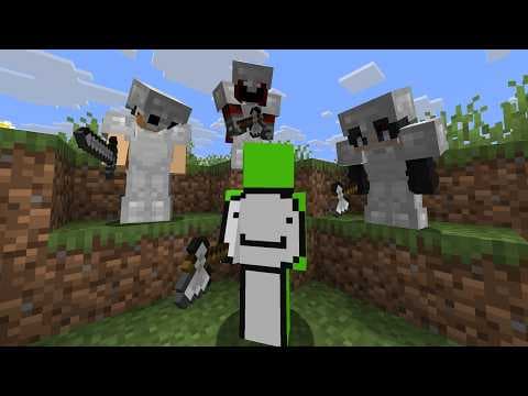 Minecraft Speedrunner VS 3 Hunters REVIVAL thumbnail