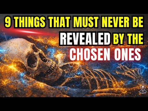 9 secrets that the Chosen must NEVER expose: you could lose God's favor thumbnail