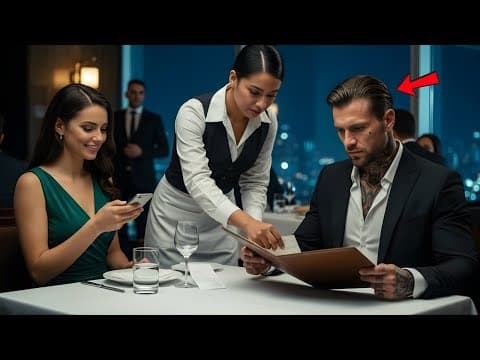 Waitress Slipped a Note to the Mafia Boss — “Your Fiancée Sold You Out  They’re Waiting Outside ” thumbnail