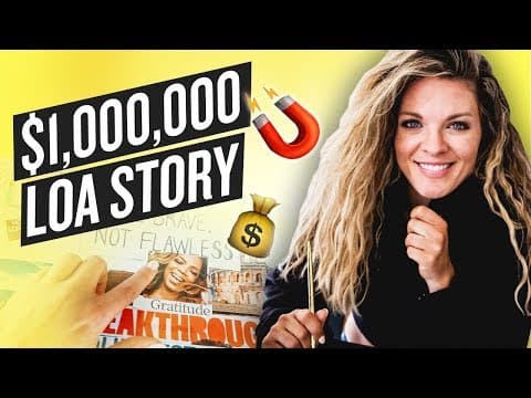 MANIFESTING $1,000,000 WITH THE LAW OF ATTRACTION (IT WORKS) thumbnail