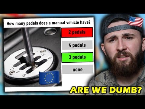 Clueless American Takes a European Driving Test... *this is bad* thumbnail