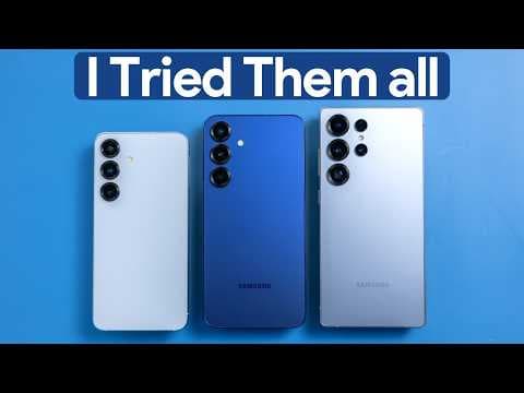 Samsung Galaxy S25 vs S25+ vs S25 Ultra (Don't Waste $500) thumbnail