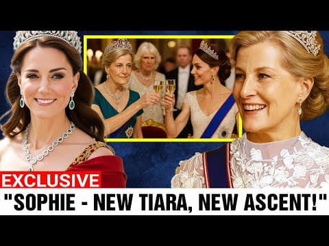 Duchess Sophie wears NEW TIARA, shattering Camilla’s authority & confirm Catherine monarchy’s leader thumbnail