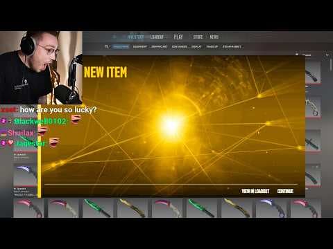 ohnepixel gets insanely lucky trading up reds to golds thumbnail