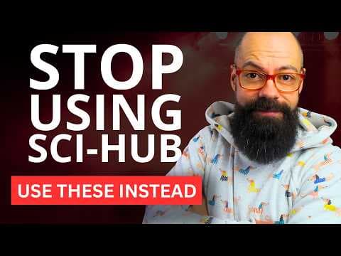 SciHub Alternatives: Get ANY Research Paper in 10 Seconds thumbnail