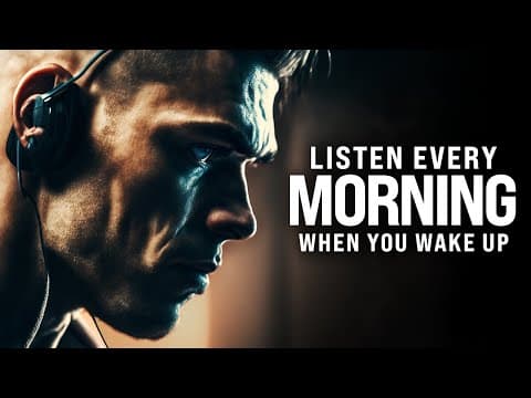 LISTEN TO THIS EVERYDAY AND BELIEVE IN YOURSELF - Positive Morning Motivation thumbnail