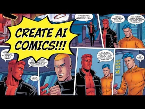 How to Create AI Comic Books with Consistent Characters (that actually look good) thumbnail