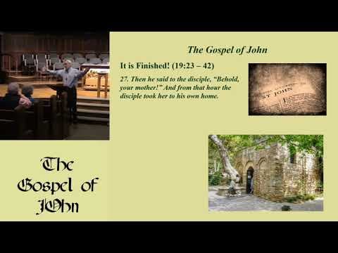 46. It is Finished (John 19:23-42, 5/5/2024) thumbnail