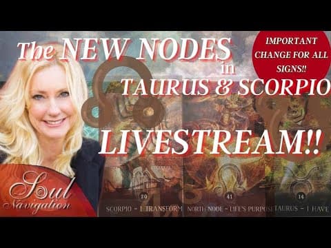 What's the meaning of the Nodes? Taurus North Node- Scorpio South Node WATCH here for the truth! thumbnail