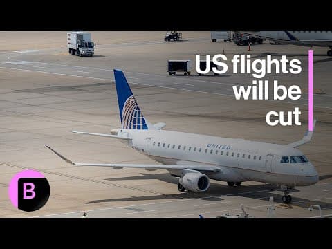 US to start cutting back flights Friday morning because of shutdown thumbnail