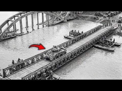 German Engineers Needed 3 Weeks To Build A Bridge — Until The Allies Did It In 12 Hours thumbnail