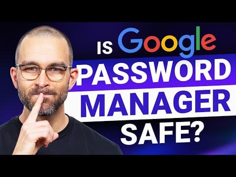 GOOGLE PASSWORD MANAGER review + TOP 3 Google ALTERNATIVES thumbnail