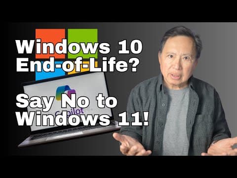 Windows 11 Is a Lost Cause. Truly Destined for the Garbage. Don't Upgrade from 10 thumbnail