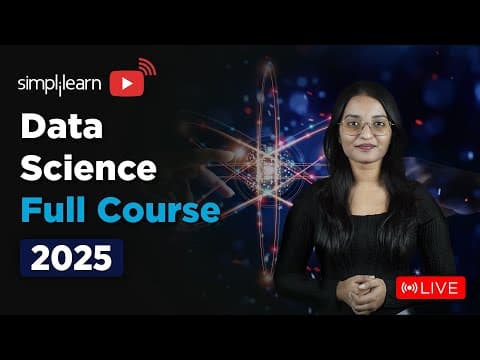 Data Science Full Course 2026 | Data Science Tutorial | Data Science Training Course | Simplilearn thumbnail