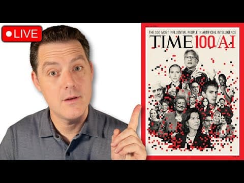 Time's 100 Most Influential People in AI Discussion LIVE thumbnail