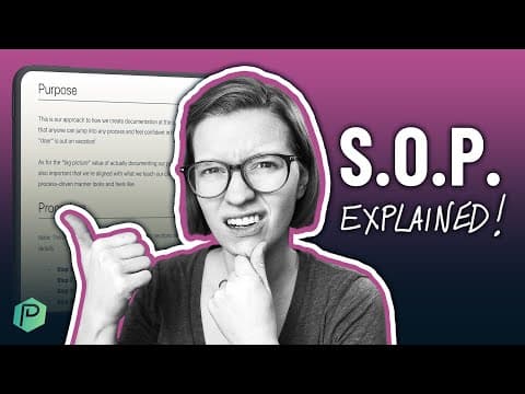 What is an SOP? thumbnail