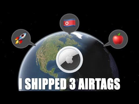 I sent an AirTag to North Korea, Tim Cook and Elon Musk! thumbnail