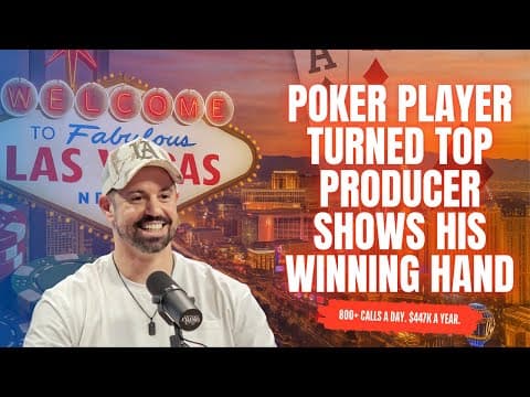 From Poker Tables to Insurance Sales: Riad Mourssali Shows His $447K/year Hand (Ep. 232) thumbnail