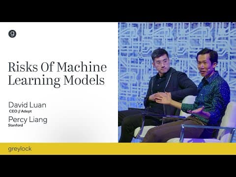 Risks associated with the use of machine learning models thumbnail