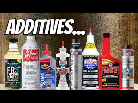 Motor Oil & Fuel Additives: Just a WASTE of MONEY? thumbnail