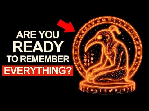 Thoth’s FORBIDDEN TECHNIQUE that makes your SOUL remember WHO YOU REALLY ARE thumbnail