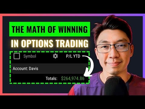 The Math of Winning in Options Trading (How Anyone Can Be Profitable Trading Options) thumbnail