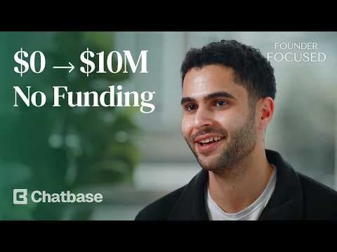 How Chatbase Bootstrapped Its Way to $10M ARR thumbnail