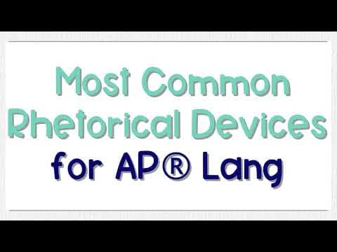 Most Common Rhetorical Devices AP Lang thumbnail