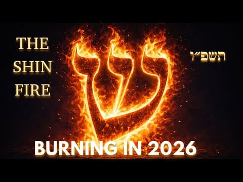 Hidden Hebrew Fire: What God Is Burning Away in Your 2026 (The Shin) thumbnail