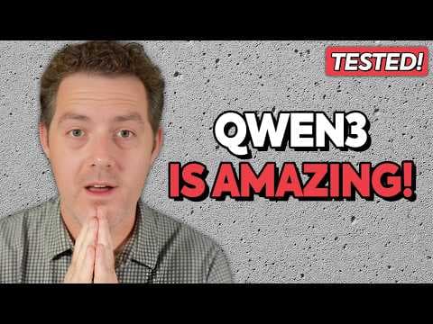Another Open Source Killer Model!? (Qwen3 Tested) thumbnail