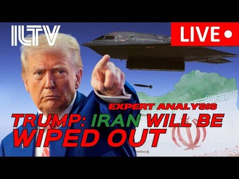 ILTV On The Hour – January 21, 2026 | Trump Cautions Iran Over Assassination Threats thumbnail