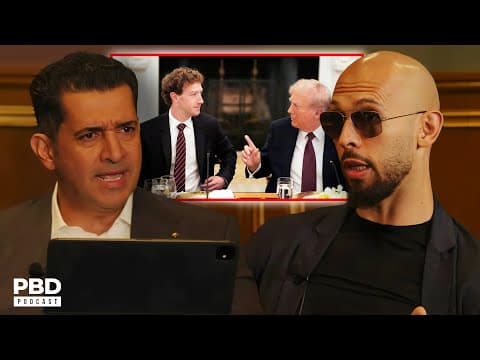 "Anti-Semitism Would DISAPPEAR!" - Andrew Tate REVEALS Trump’s Fix To Ending Culture Wars thumbnail