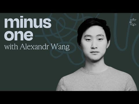 Scale AI & the Startup Hunger Games with Alexandr Wang thumbnail