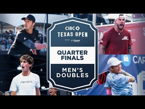 Johns/Tardio v McGuffin/Duong at the CIBC Texas Open thumbnail