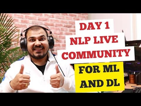 Live Day 1- Introduction And Roadmap To Natural Language Processing And Quiz-5000Inr Give Away thumbnail