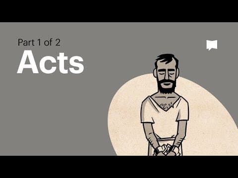 Book of Acts Summary: A Complete Animated Overview (Part 1) thumbnail