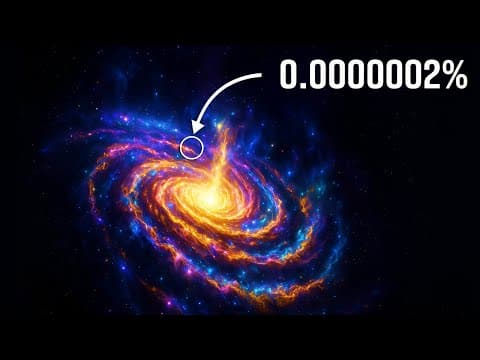 You Won’t Believe How Small We Are in the Milky Way thumbnail