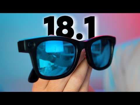 NEW Ray Ban Meta 18.1 Update Is Here! Coolest Features Explained thumbnail