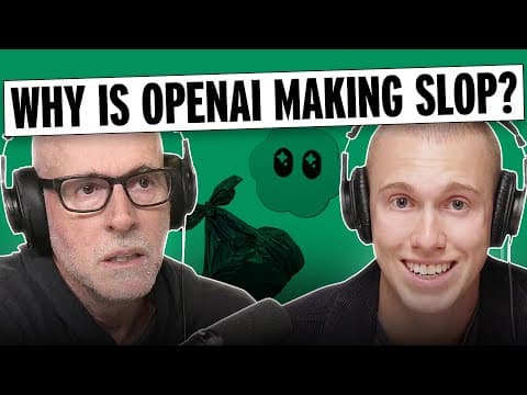 The Great Sloppification of OpenAI | Prof G Markets thumbnail