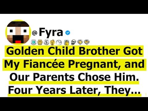 Golden Child Bro Got My Fiancée Pregnant, and Our Parents Chose Him. Four Years Later, They Lost... thumbnail