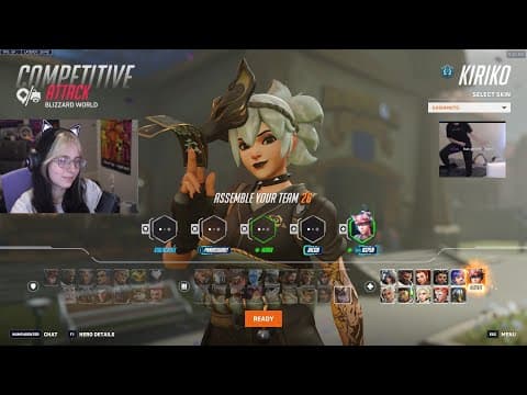 Aspen Kiriko God Overwatch 2 Season 15 TOP 500 Gameplay thumbnail