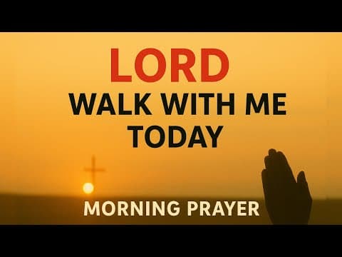 Morning Prayer Before You Start Your Day ☀️ Lord, Go Before Me Today | Powerful Daily Blessing thumbnail