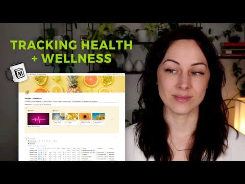 Tracking Health + Wellness in Notion thumbnail