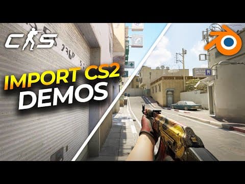 How to Import Counter-Strike 2 Replays Into Blender 3D to Create POVs and Cinematics thumbnail