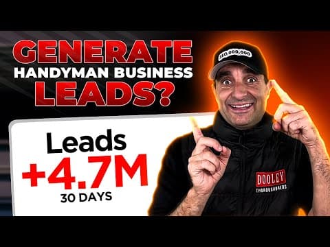 How to Get More Handyman Business Leads in 2025 thumbnail