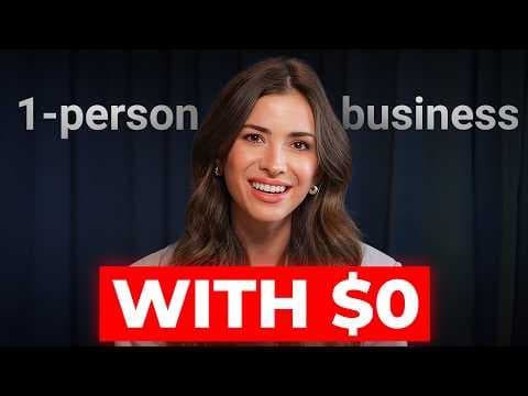 The Fastest Way To Build A One-Person Business (2026 Beginner Guide) thumbnail