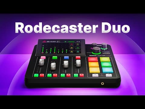 Rodecaster Duo Step-by-Step Guide for Recording Podcasts thumbnail