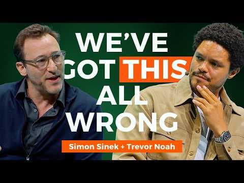 Simon Sinek & Trevor Noah on Friendship, Loneliness, Vulnerability, and More | Full Conversation thumbnail