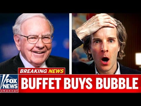 "ABSOLUTELY CRAZY": Warren Buffett's Big Bet Amid Bubble Panic thumbnail